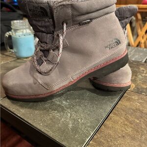 The North Face Charcoal Winter Boots
